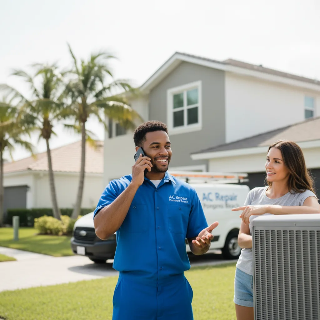 AC Repair Pompano Beach customer support in Piqua